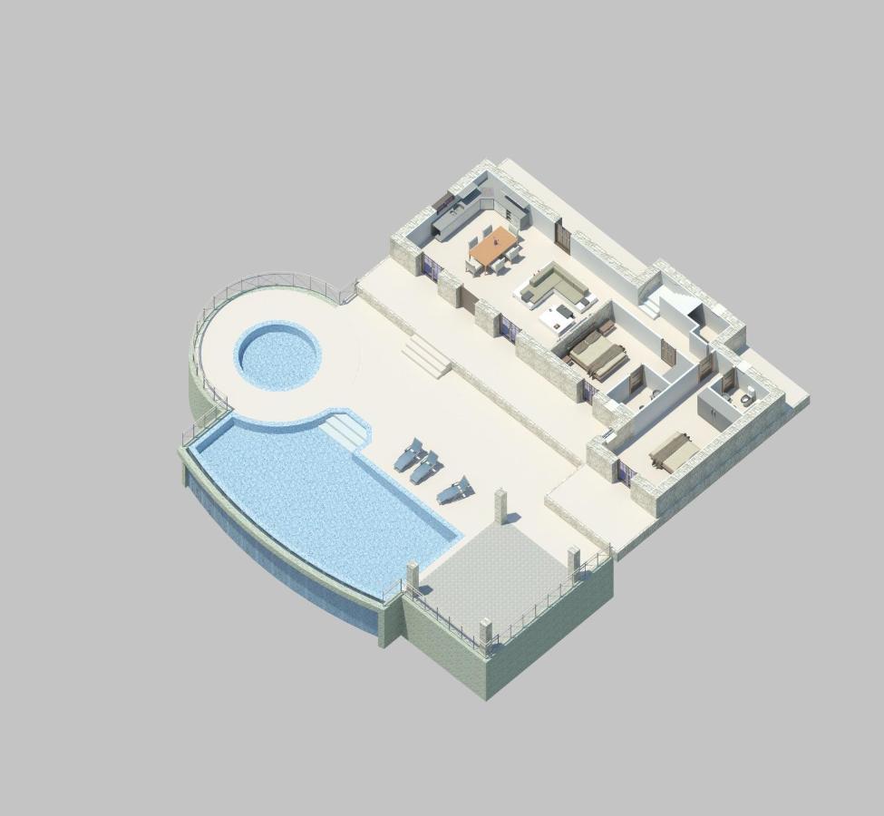 Kaminia Blu Villa Radzaklí Kültér fotó